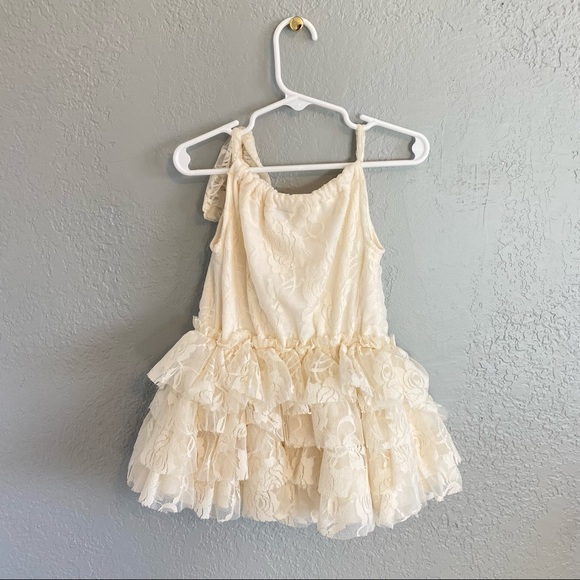 CUDDLE COUTURE LACE BABY DRESS - Picture 4 of 7